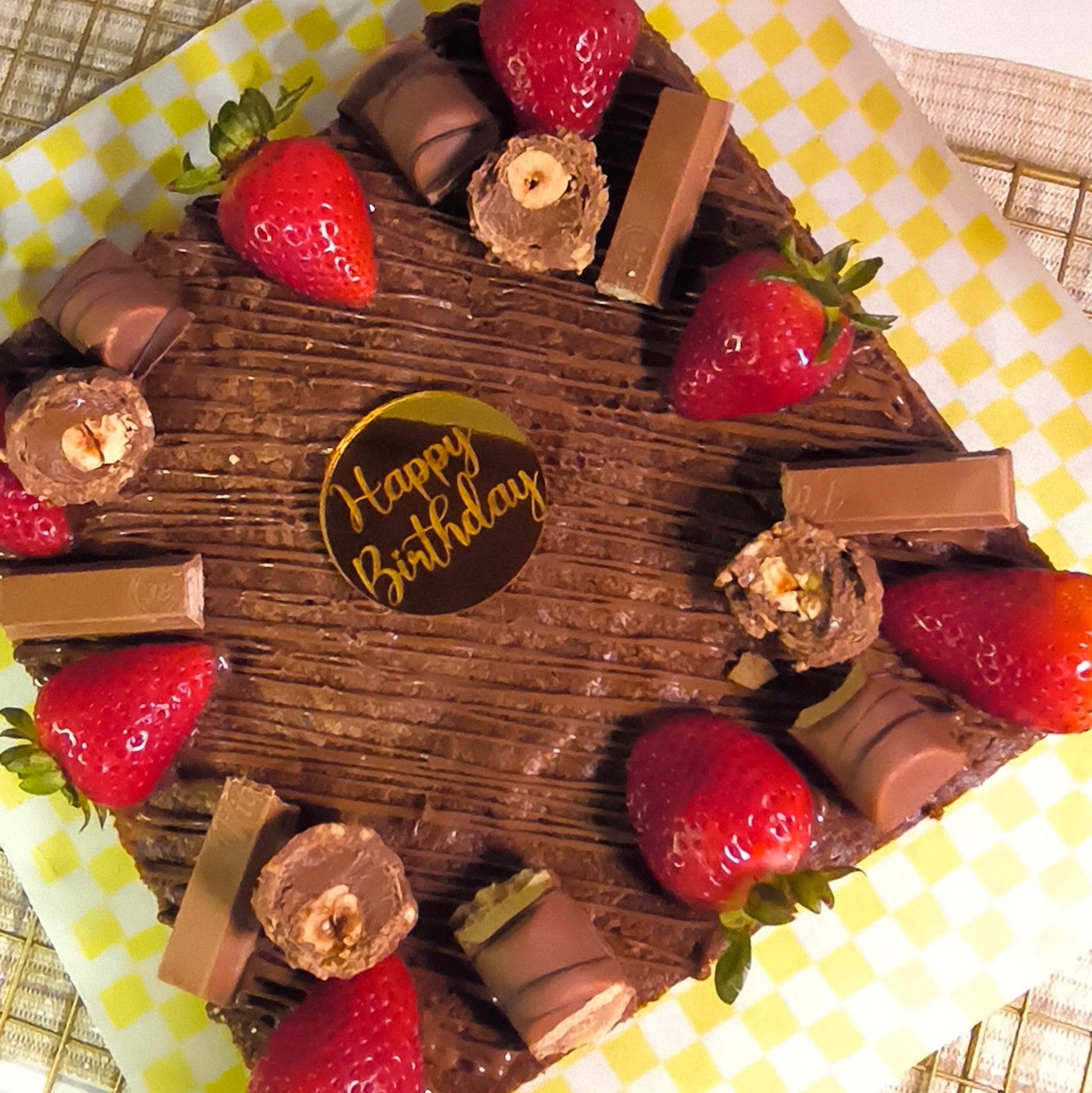 Brownies con toppings